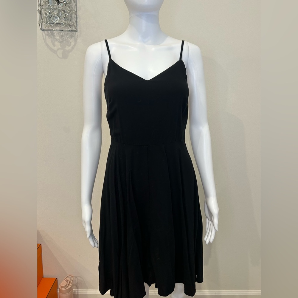 Gap Black Mini Sundress in Black Size XS